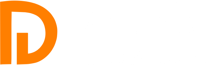 DhandaInnovators White Logo